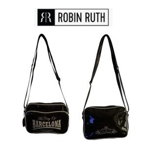 Robin Ruth Barcelona Brown Messenger Bag with Adjustable Strap and Urban Style
